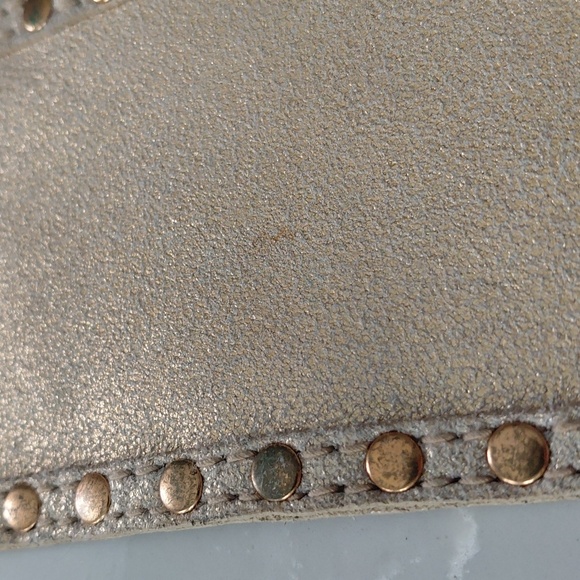 Genuine Leather Gold Chain-Embellished Belt - Picture 11 of 15